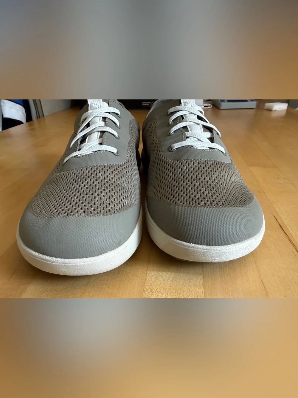 OLUKAI 🌊🌴Men's Moku Pae Boat Shoe in Clay/Tapa Size 13/ EUR 46 *EUC*